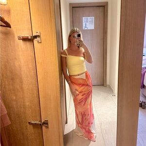 Elegant Multicolor Women's Skirt